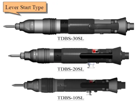 TDBS Straight Series Pneumatic Torque Screwdriver (0.3-10Nm) 2